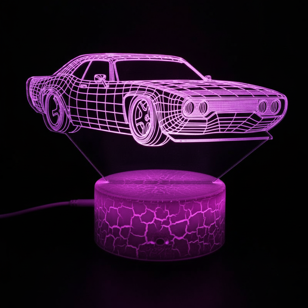 Lampka Auto Sportowe Musclecar