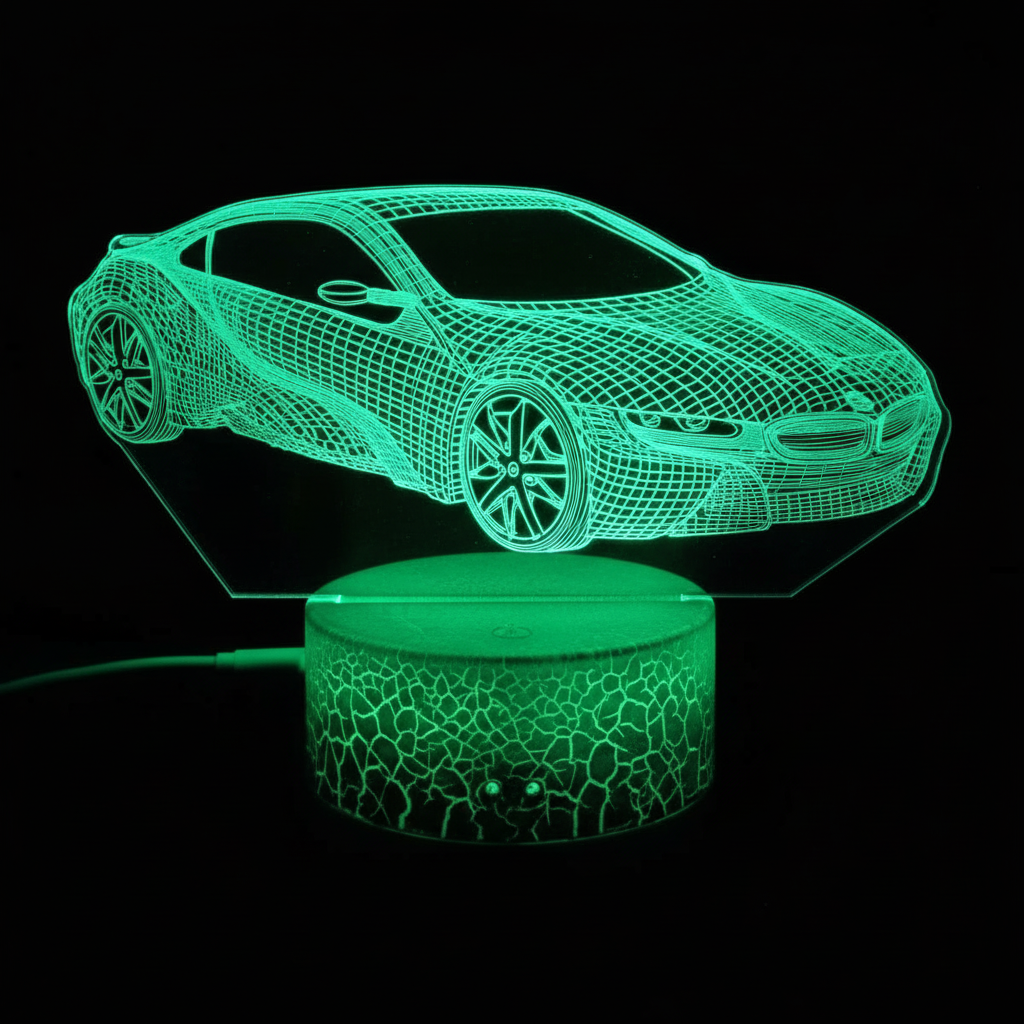 Lampka LED hypercar - wyższa rozdzielczość