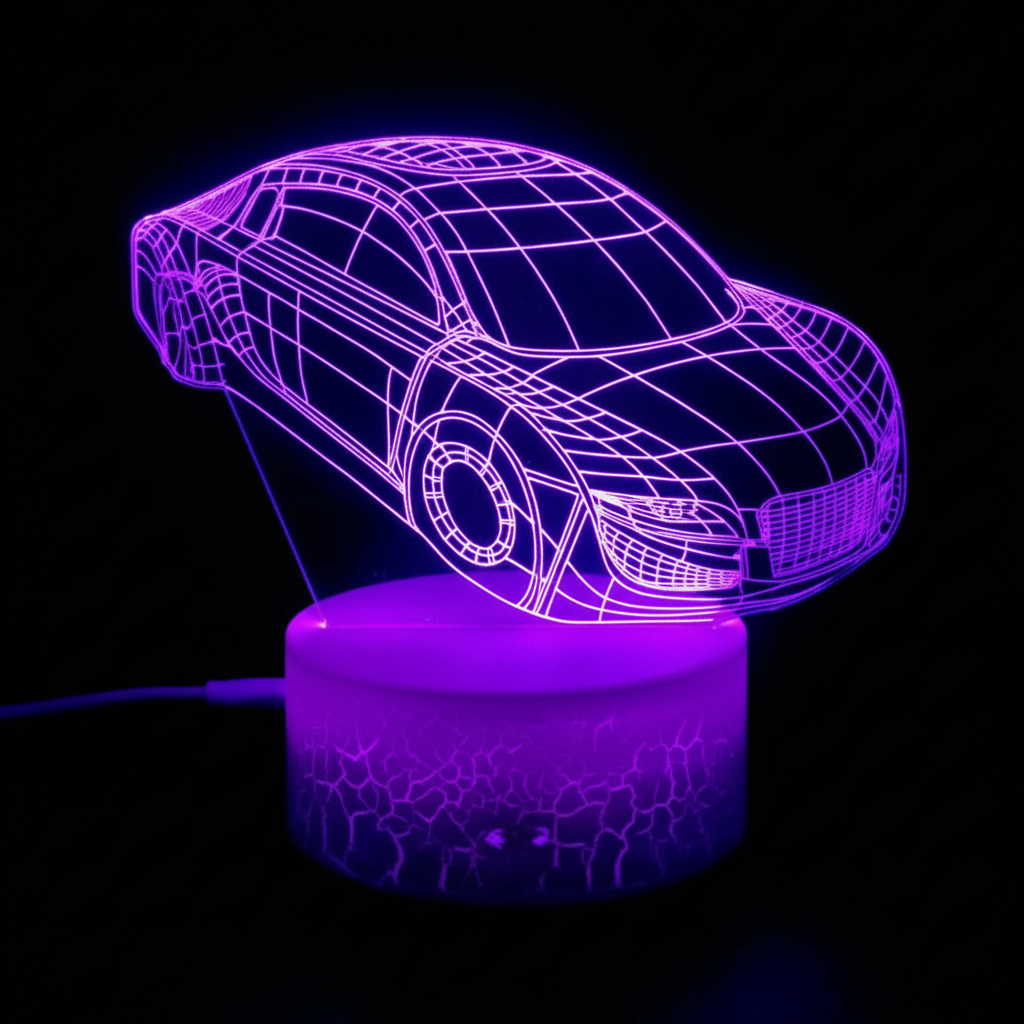 Lampka LED hypercar - wyższa rozdzielczość