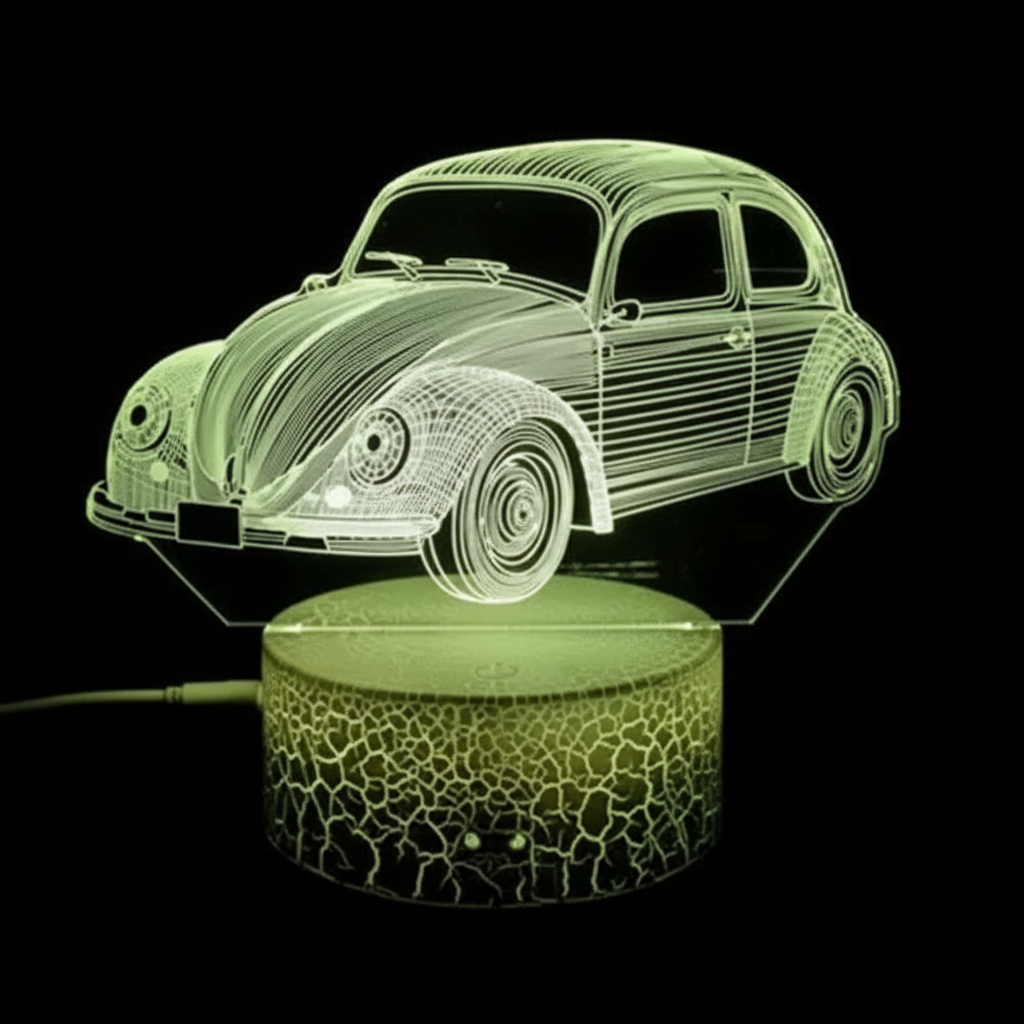 Lampka LED samochód sportowy - wyższa rozdzielczość